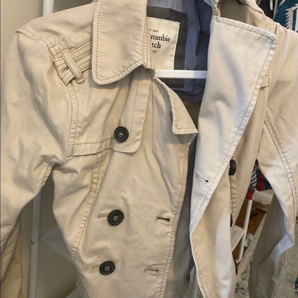 Abercrombie and Fitch trench coat